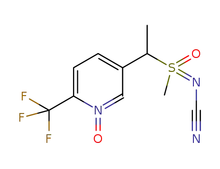 [methyl(oxido){1-[1-oxido-6-(trifluoromethyl)pyridin-3-yl]ethyl}-λ6-sulfanylidene]cyanamide
