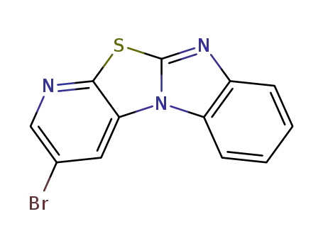 3-bromobenzo[4’,5’]imidazo[2’,1’:2,3]thiazolo[5,4-b]pyridine
