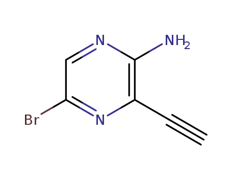 5-bromo-3-ethynyl-pyrazin-2-ylamine