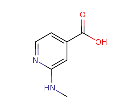Molecular Structure of 876717-53-2 (2-METHYLAMINO-ISONICOTINIC ACID)