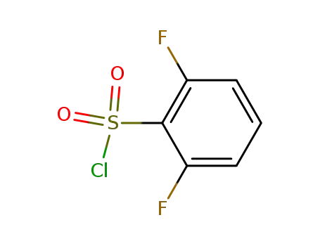 Molecular Structure of 60230-36-6 (2,6-Difluorobenzenesulfonyl chloride)