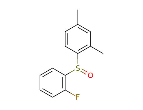 1-((2-fluorophenyl)sulfinyl)-2,4-dimethylbenzene