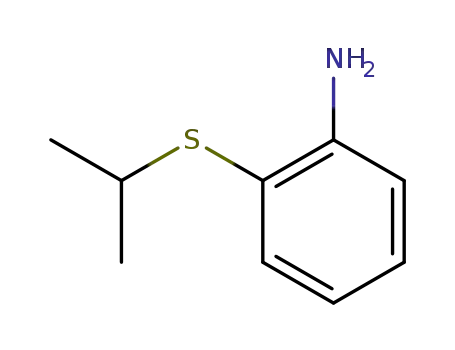 Molecular Structure of 6397-33-7 (2-(isopropylthio)aniline)