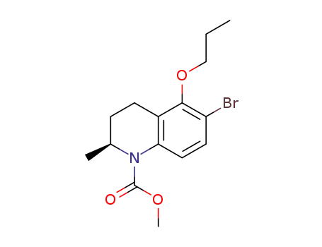(S)-methyl 6-bromo-2-methyl-5-propoxy-3,4-dihydroquinoline-1(2H)-carboxylate
