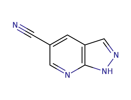 1H-pyrazolo[3,4-b]pyridine-5-carbonitrile
