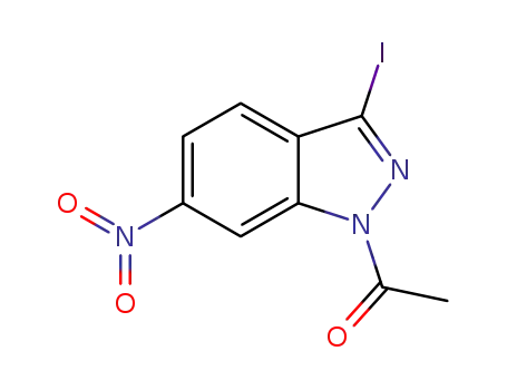 1-acetyl-3-iodine-6-nitroindazole