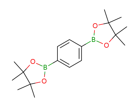 Molecular Structure of 99770-93-1 (1,4-Benzenediboronic acid bis(pinacol) ester)