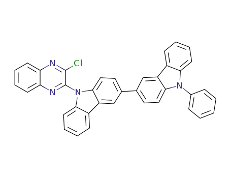 9-(3-chloroquinoxalin-2-yl)-9'-phenyl-9H,9'H-3,3'-bicarbazole