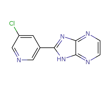 2-(5-chloropyridin-3-yl)-1H-imidazo[4,5-b]pyrazine