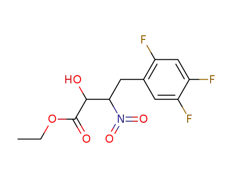 2-hydroxy-3-nitro-4-(2,4,5-trifluoro-phenyl)butyric acid ethyl ester