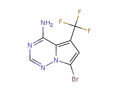 7-bromo-5-(trifluoromethyl)pyrrolo[2,1-f][1,2,4]triazin-4-amine