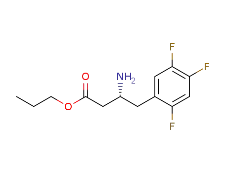 (R)-3-amino-4-(2,4,5-trifluorophenyl)butyric acid propyl ester