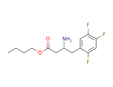 butyl (R)-3-amino-4-(2,4,5-trifluorophenyl)butanoate