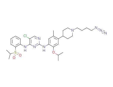 N2-(4-(1-(4-azidobutyl)piperidin-4-yl)-2-isopropoxy-5-methylphenyl)-5-chloro-N4-(2-(isopropylsulfonyl)phenyl)pyrimidine-2,4-diamine