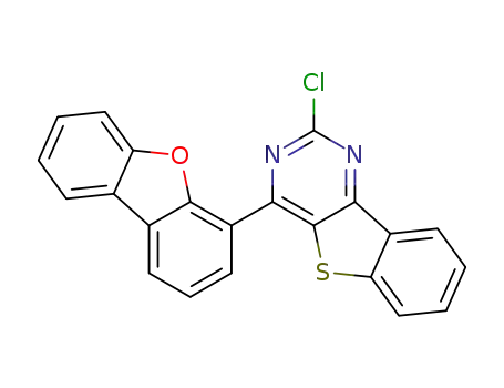 2-chloro-4-(dibenzo[b,d]furan-4-yl)benzo[4,5]thieno[3,2-d]pyrimidine