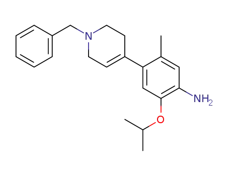 2-isopropoxy-5-methyl-4-(1-benzyl-1,2,3,6-tetrahydropyridin-4-yl)-phenylamine