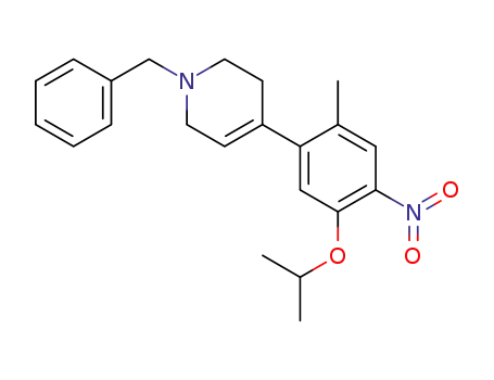 1-benzyl-4-(5-isopropyloxy-2-methyl-4-nitrophenyl)-1,2,3,6-tetrahydropyridine