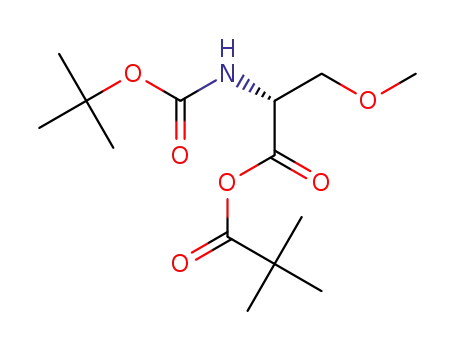 N-Boc-O-methyl-D-serine pivalic anhydride