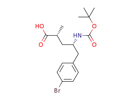(2R,4S)-5-(4-bromophenyl)-4-(tert-butoxycarbonyl) amino-2-methylpentanoic acid