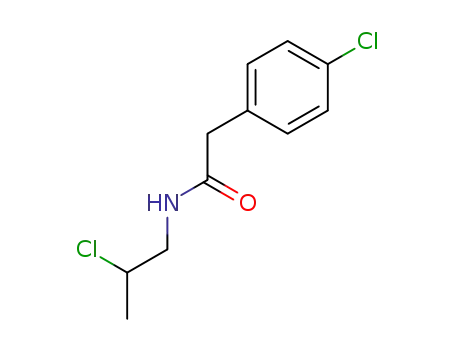 2-(4-chlorophenyl)-N-(2-chloropropyl)acetamide