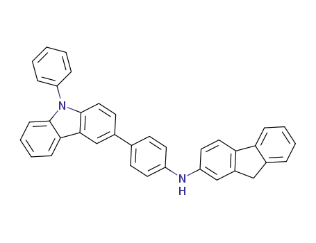 N-(4-(9-phenyl-9H-carbazol-3-yl)phenyl)-9H-fluoren-2-amine