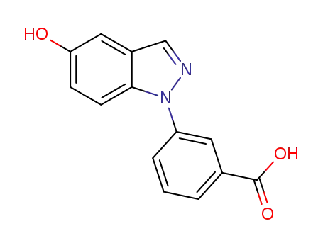 3-(5-hydroxy-1H-indazo-1-yl)benzoic acid
