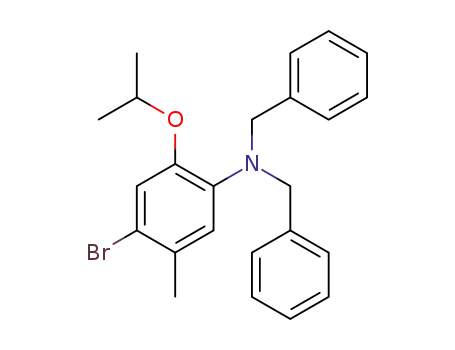 N,N-dibenzyl-4-bromo-2-isopropoxy-5-methylaniline