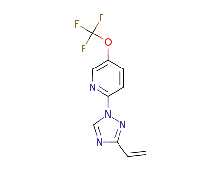 5-(trifluoromethoxy)-2-(3-vinyl-1H-1,2,4-triazol-1-yl)pyridine