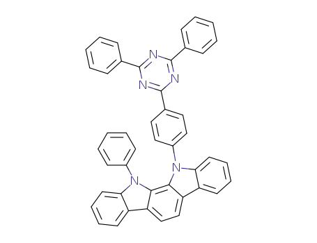 11-(4-(4,6-diphenyl-1,3,5-triazin-2-yl)phenyl)-12-phenyl-11,12-dihydroindolo[2,3-a]carbazole