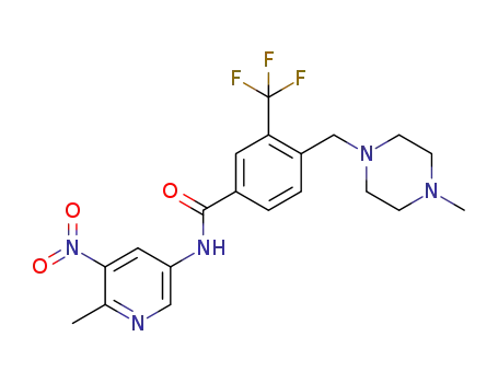 N-(6-methyl-5-nitropyridin-3-yl)-4-((4-methylpiperazin-1-yl)methyl)-3-(trifluoromethyl)benzamide