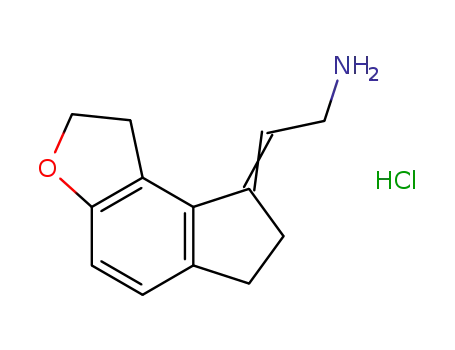 2-(1,6,7,8-tetrahydro-2H-indeno[5,4-b]furan-8-ylidene)ethylamine hydrochloride