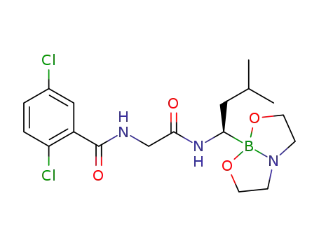 (R)-[N-(2,5-dichlorobenzoyl)glycyl]leucine borate diethanolamine ester