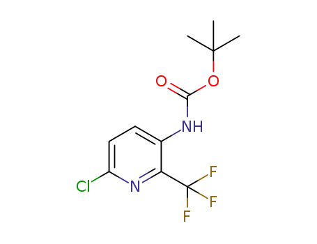 tert-butyl N-[6-chloro-2-(trifluoromethyl)-3-pyridyl]carbamate