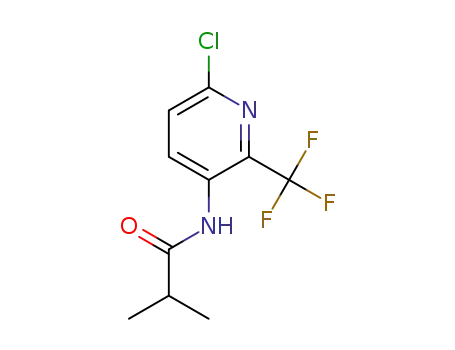 N-[6-chloro-2-(trifluoromethyl)-3-pyridyl]-2-methylpropanamide
