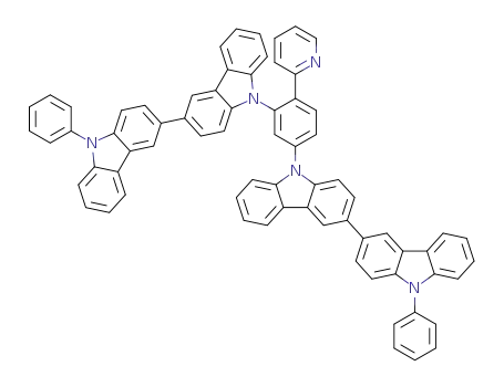 9′,9‴-(4-(pyridin-2-yl)-1,3-phenylene)bis(9-phenyl-9H,9′H-3,3′-bicarbazole)