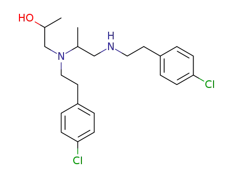 1-((4-chlorophenethyl)(1-((4-chlorophenethyl)amino)propan-2-yl)amino)propan-2-ol