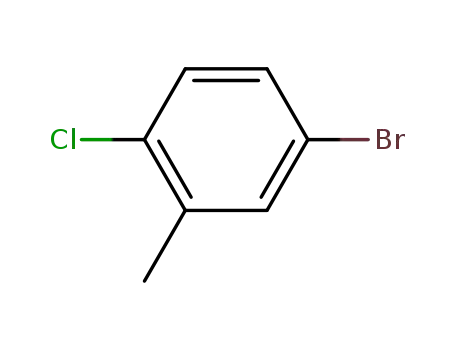 Molecular Structure of 54932-72-8 (5-BROMO-2-CHLOROTOLUENE)