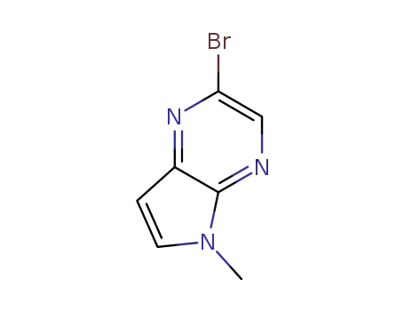 2-bromo-5-methyl-5H-pyrrolo[2,3-b]pyrazine