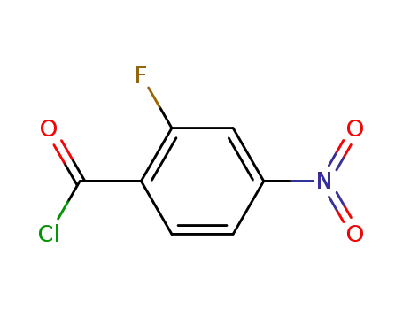 Molecular Structure of 403-23-6 (2-Fluoro-4-nitrobenzoyl chloride)