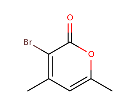 2H-Pyran-2-one, 3-bromo-4,6-dimethyl-