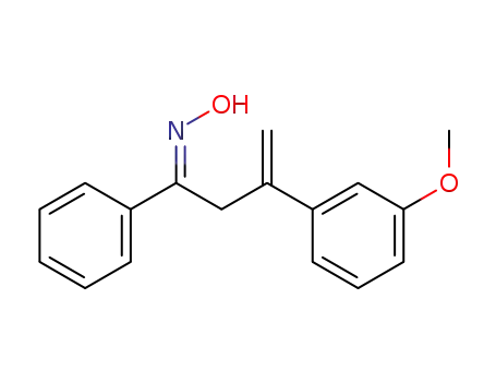 (E)-3-(3-methoxyphenyl)-1-phenylbut-3-en-1-one oxime
