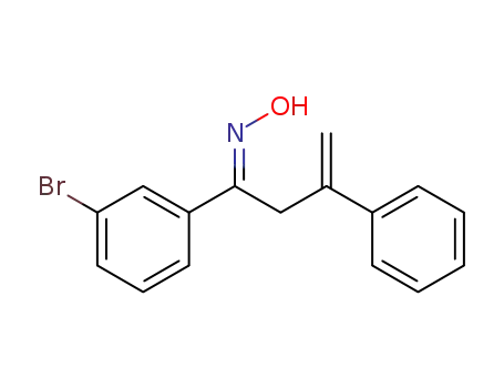 (E)-1-(3-bromophenyl)-3-phenylbut-3-en-1-one oxime