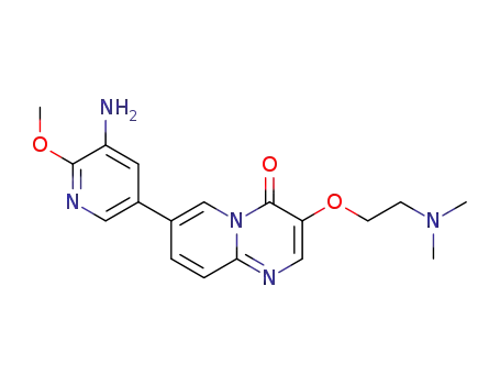 7-(5-amino-6-methoxypyrimidin-3-yl)-3-(2-(dimethylamino)ethoxy)-pyrido[1,2-a]pyrimidin-4-one