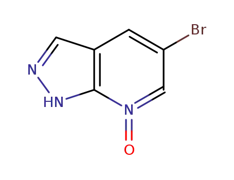5-bromo-1H-pyrazolo[3,4-b]pyridine 7-oxide