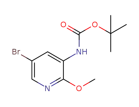 2-methoxy-3-tert-butoxycarbonylamino-5-bromopyridine