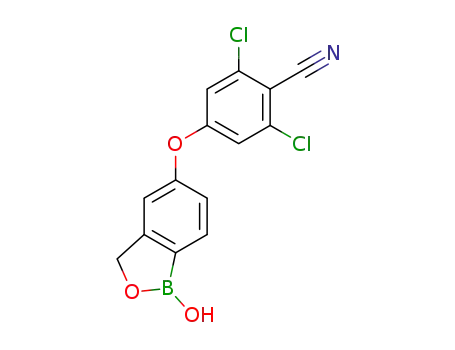 2,6-dichloro-4-((1-hydroxy-1,3-dihydrobenzo[c][1,2]oxaborol-5-yl)oxy)benzonitrile