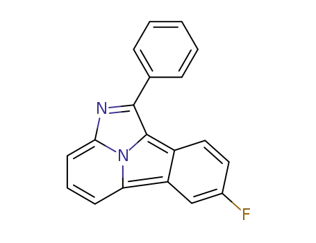 7-fluoro-1-phenylbenzo[a]imidazo[5,1,2-cd]indolizine