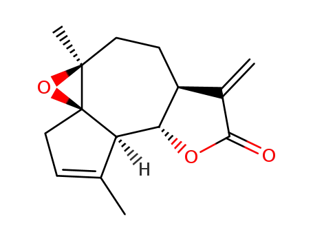 1β,10β-Epoxyguaia-3,11(13)-dien-12,6α-olide