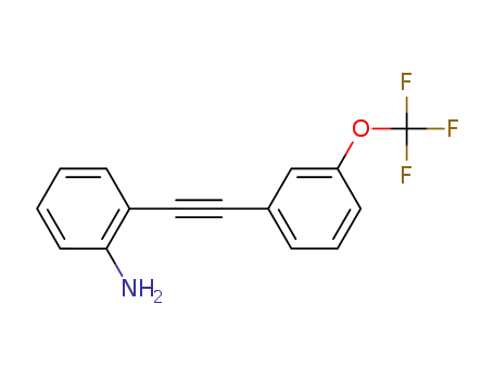 2-((3-(trifluoromethoxy)phenyl)ethynyl)aniline