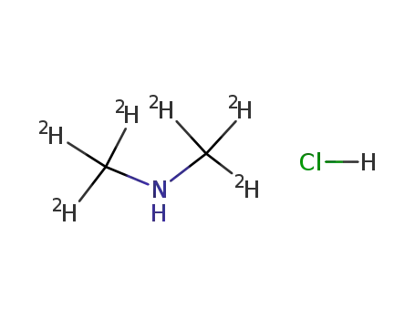 Molecular Structure of 53170-19-7 (DIMETHYL-D 6-AMINE HYDROCHLORIDE)